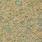 Homeroots 8' Orange Blue And Green Round Floral Washable Indoor Outdoor Area Rug 604627 - alternate 6