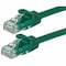 Monoprice Ethernet Cable, Cat 6, Green, 0.5 ft. 9843 - alternate 1