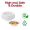 Smarty Had A Party 12 oz Solid White Edge Rim Round Disposable Plastic Soup Bowls 120 Bowls, 120PK 111WH-CASE - alternate 9