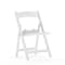 Flash Furniture Kids Resin Folding Chair, White LE-L-1K-GG - alternate 1