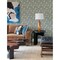 A-Street Prints Baxter Sea Green Semicircle Mosaic Wallpaper 4141-27113 - alternate 3