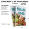 Signmission Health Food, Plastic Signs Only 24 Inch x 36 Inch, Corrugated Plastic, 2PK CSB-2436-2PACK-Health Food - alternate 2