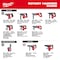 Milwaukee Tool M12 FUEL 5/8 in SDS Plus Rotary Hammer Kit 2508-21XC - alternate 8