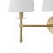 Jonathan Y Olivia 23" 3-Light Contemporary Traditional Candlestick Metal/Crystal LED Vanity, Brass Gold JYL9921A - alternate 9