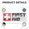 Signmission First Aid, 36 Inch x 96 Inch, Vinyl Banner B-96-30631 - alternate 3