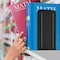 Acrimet Steel Metal Jumbo Bookends for Shelves, Heavy Duty, for Large books, Black, 2PK 294.5 - alternate 5