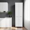 Homeroots 78in Modern White Pantry Cabinet with Two Full Size Doors 403769 - alternate 4
