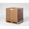 Zoro Select 36 1/2 in x 18 1/2 in x 44 1/2 in Shipping Crate, Brown, Cross-Laminated Paper Board EC1001 - alternate 2