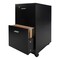 Lavish Home File Cabinet 2-Drawer Cabinet with Lock and Deep Drawer Storage Rolling Filing Organizer, Black 80-FC-3-BLK - alternate 4