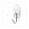 Command Small Wire Hooks, Small, Plastic/Metal, White, 0.5 lb Capacity, 22 Hooks and 24 Strips/Pack 17067-22NA - alternate 7