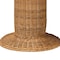 Bali & Pari Pabla Bohemian Light Honey Rattan Scalloped Accent Table 255-14134-ZORO - alternate 6