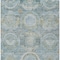 Homeroots 5' X 8' Blue And Gold Medallion Washable Indoor Outdoor Area Rug 616563 - alternate 5