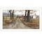 Homeroots The Road Home 8 White Framed Print Wall Art 406398 - alternate 1