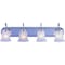 Boston Harbor Vanity Light Fixture, 60 W, 4-Lamp, A19 or CFL Lamp, Steel Fixture, Chrome Fixture RF-V-027-CH-3L - alternate 1