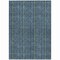 Homeroots 5' X 8' Blue Denim Blue And Mint Green Striped Washable Indoor Outdoor Area Rug 615038 - alternate 5