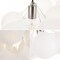 Jonathan Y Aubrey 24" 3-Light Mid-Century Glam Frosted Glass Orb LED Chandelier, White/Brushed Nickel JYL1329A - alternate 6