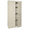 Sandusky Lee Shelving Storage Cabinet, 66 in H, 30 in W, 18 in D, Swing, Keyed, Putty, 4 Shelves VF31301866-07 - alternate 1