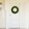 Pure Garden Faux Foxtail Fern Wreath, Artificial Wreath for the Front Door, Home Decor, UV Resistant 20 Inches 50-111BG - alternate 6
