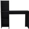 Homeroots 47" Black Wood Computer Desk 546417 - alternate 5