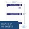 Roaring Spring Case of 4x4 Graph Ruled Loose Leaf Filler Paper, 3 Hole Punched, 11" x 8.5" 80 Sheets Per Pack 20096cs - alternate 5
