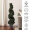 Pure Garden Artificial Tree 4FT Spiral Cypress Topiary Tree with Pot UV-Protected Indoor or Outdoor Fake Plants 50-LG1114 - alternate 6