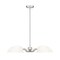 Z-Lite Breton Brushed Nickel 5 Light Chandelier 3048-5BN - alternate 5