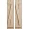 Ekena Millwork Rustic Two Board Joined Board-n-Batten Sandblasted Faux Wood Shutters w/Z-Board, 11W x 66H, PR SHUBJZ11X66SDPR - alternate 1