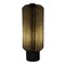 Jonathan Y Banks 15.75" Modern Minimalist Paper Pleated Column Accent LED Table Lamp, Black JYL9105A - alternate 6