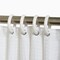 Zenith Zenna Home White Plastic Shower Curtain Ring, 12 Count SSR01WW - alternate 4