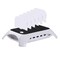Trexonic 12A 5-Port USB Charging Station with 5 Device Slots and Power Button, White TRX-USB5100W - alternate 4