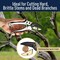 Kings County Tools Anvil Pruning Shears for Gardening 7.75 in Heavy Duty Branch Cutter Garden Shears w/ Rubber Grips GW23K05-13 - alternate 8