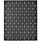 Homeroots 8' X 10' Black And Ivory Geometric Indoor Outdoor Area Rug 573064 - alternate 1