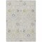 Homeroots 5' X 8' Silver Gray And Gold Oriental Washable Indoor Outdoor Area Rug 598071 - alternate 8