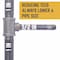 B & K 1 in. FIP each X 1 in. D FIP 1/2 in. D FIP Black Malleable Iron Reducing Tee 310RT-1112 - alternate 5