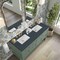 James Martin Vanities Breckenridge 60 in. Double Vanity, Smokey Celadon, w/ 3 CM Charcoal Soapstone Quartz Top 330-V60D-SC-3CSP - alternate 3