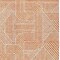 Homeroots 3' X 5' Orange And Ivory Abstract Washable Indoor Outdoor Area Rug 594947 - alternate 6