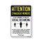 Signmission PSA Synagogue Members Practice Social Distancing 10in X 7in Peel N Stick Wall Graphic, RD-710-25386 OS-NS-RD-710-25386 - alternate 1