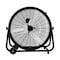 Edendirect 24 inch 3 Speeds Industrial Drum Fan in Black with 1 3 HP PSC Motor and 360 degree Adjustable Tilt ZR-FGD-24T-Black - alternate 1