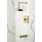 Kingston Brass Single-Handle Pressure Balanced Tub and Shower Faucet, Brushed Brass KB6147AX - alternate 4