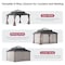 Sunjoy 14x12 Kingston PC Top Rectangular Gazebo A10204386000 - alternate 10