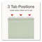 Pendaflex Ready-Tab Reinforced Hanging File Folders, Letter Size, 1/3-Cut Tabs, Sage Green, 20PK 1009463 - alternate 5