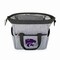 Picnic Time Family Of Brands NCAA Kansas State Wildcats On The Go Lunch Bag Cooler - Soft Cooler Lunch Box, Heathered Gray 510-00-105-254-0 - alternate 2