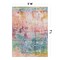 World Rug Gallery Contemporary Distressed Abstract Washable Non Slip Area Rug 5 ft x 7 ft Multi WR82MULTI5X7 - alternate 9