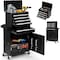 Wrightmaster 5-Drawer Rolling Tool Chest Combo with Detachable Storage Cabinet and Double Locking System ZoroT245D385B - alternate 1