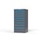 Strong Hold 11 drawer cabinet - (2x 2ft, 3x 3ft, 2x 4ft, 2x 5ft, 2x 6ft) - Blue accents - Keyed Alike S3060-PPAAS-1101FS - alternate 3