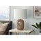 Monarch Specialties Lighting, 26"h, Table Lamp, Brown Ceramic, Ivory / Cream Shade, Contemporary, Modern I 9676 - alternate 2