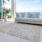 Homeroots 9' X 12' Brown And Ivory Abstract Washable Indoor Outdoor Area Rug 588502 - alternate 5