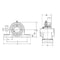 Ntn Pillow Block Bearing, Cast Iron Housing Material, Set Screw, Ball, 1-11/16 in Dia, Alloy Steel Insert Material UCP209-111D1 - alternate 2