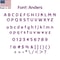 Aacc Self-Adhesive Vinyl Number: 9, Size: 26 cm. Color: Purple Font: Anders, 8PK AACC-Anders-N9-Purple-M26x8 - alternate 2