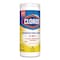 Clorox Disinfecting Wipes, Bleach Free Cleaning Wipes, 1-Ply, 7 x 8, Crisp Lemon, White, 35 Wipes 1594 - alternate 9